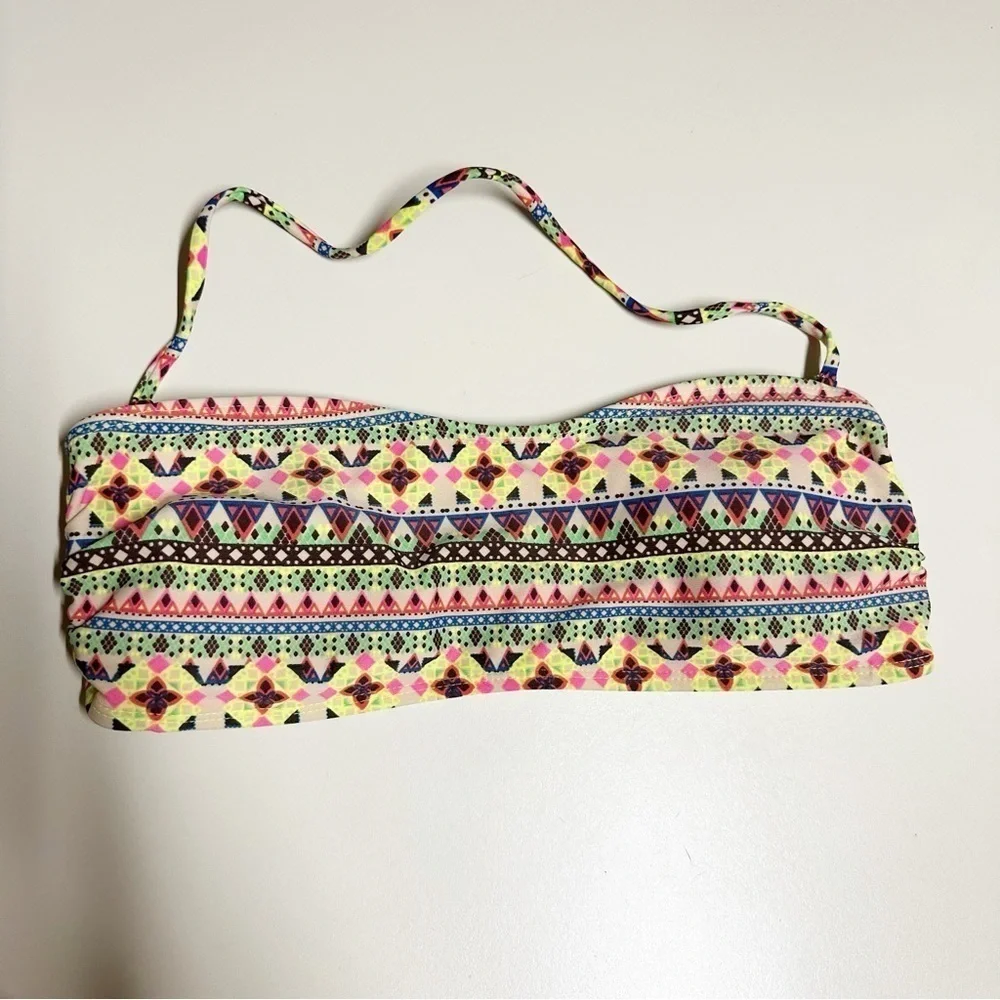 Forever 21 Womens Bikini Bright Neon Top Size Large